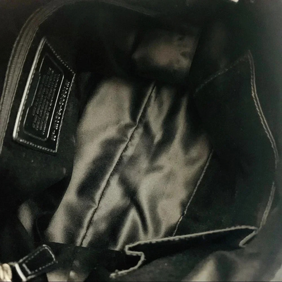 Coach Signature Poppy Shoulder Purse - Picture 6 of 8